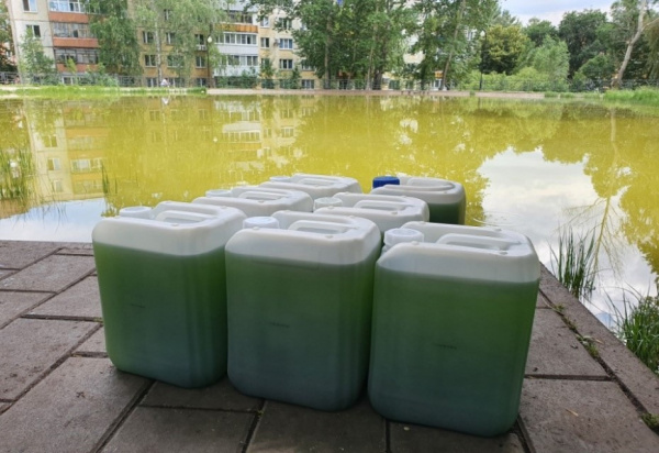 В Самаре запустили процесс биологической очистки озера 