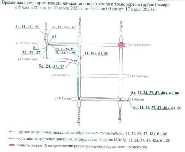 Схема маршрута 272 самара