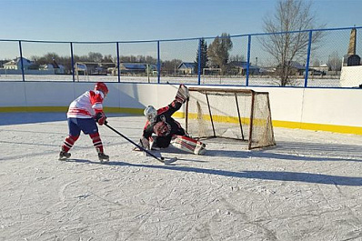 Жители Ставропольского района активно занимаются зимними видами спорта 