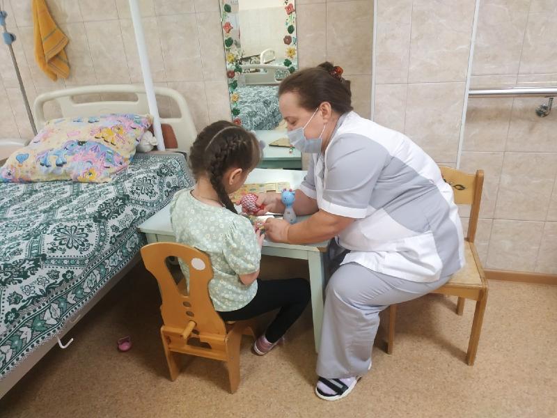 В детской многопрофильной больнице Тольятти обновили отделение реабилитации