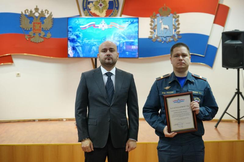 Вячеслав Федорищев поздравил личный состав ГУ МЧС России по Самарской области с 93-й годовщиной со дня образования Гражданской обороны РФ