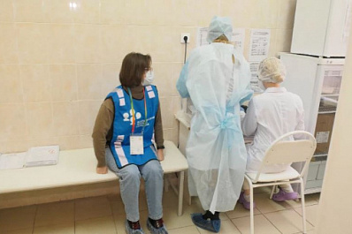 В Самаре переписчики сдали еженедельный тест на COVID-19