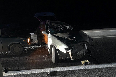 Парень без прав погиб в двойном ДТП на трассе в Самарской области