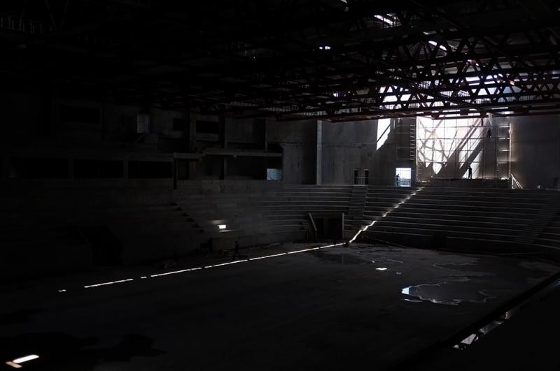 Появились фотографии со стройплощадки нового Дворца спорта в Самаре