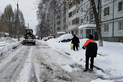 В ночь на 17 января на самарские дороги выйдут 263 снегоуборочные машины