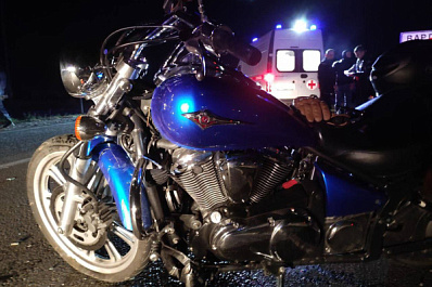 В Сызранском районе мотоциклист попал в больницу после ДТП с "десяткой"