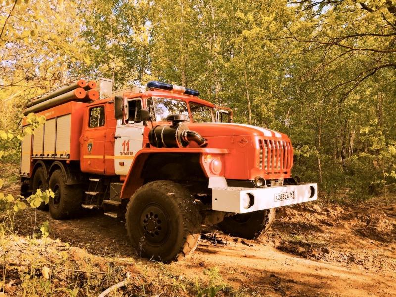 В Самарской области объявили оранжевый уровень опасности из-за риска лесных пожаров