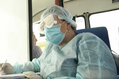 Посетители крупных ТЦ Самары могут привиться от коронавируса  в передвижном ФАПе