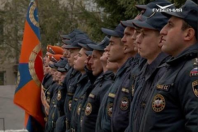 В Самаре открыли новую казарму спасательного центра МЧС