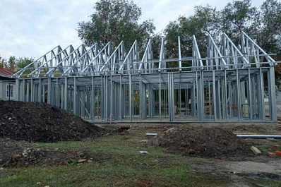 В Шигонском районе строят новый офис врача общей практики 