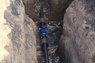 В Кошкинском районе возводят новый водопровод 