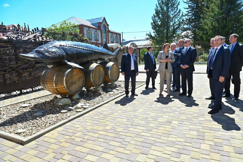 Секретарь Совета безопасности РФ Николай Патрушев посетил Тетюшский район Республики Татарстан