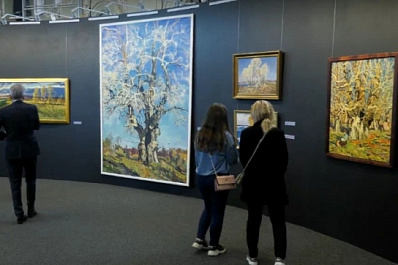 В Самарском областном художественном музее представили волжские пейзажи местных авторов