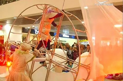 В Самаре прошел зимний фестиваль уличного искусства “Пластилиновый дождь”