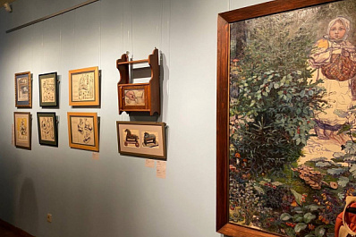 "Ах, если бы вы были здесь": в Самаре представили женский модерн из коллекции усадьбы В. Д. Поленова