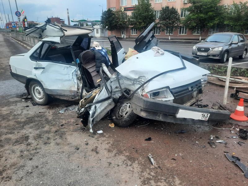 На Заводском шоссе в Самаре произошла смертельная авария