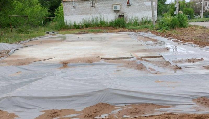 В Волжском районе начали строить новый фельдшерско-акушерский пункт