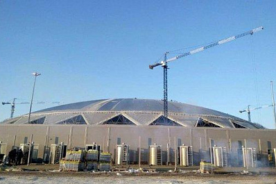 На стадионе Самара Арена устанавливают ростовые турникеты