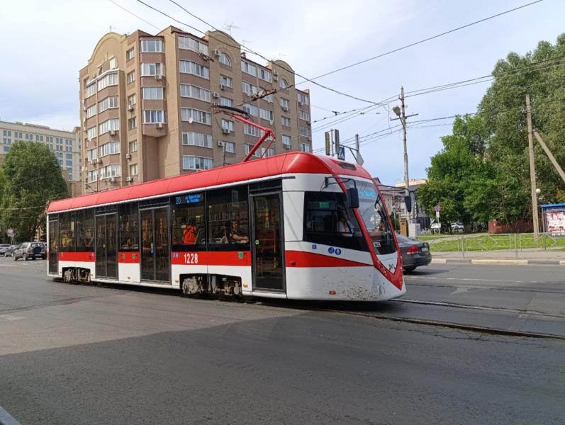 24 июля утро в Самаре началось с остановки трамваев на нескольких улицах