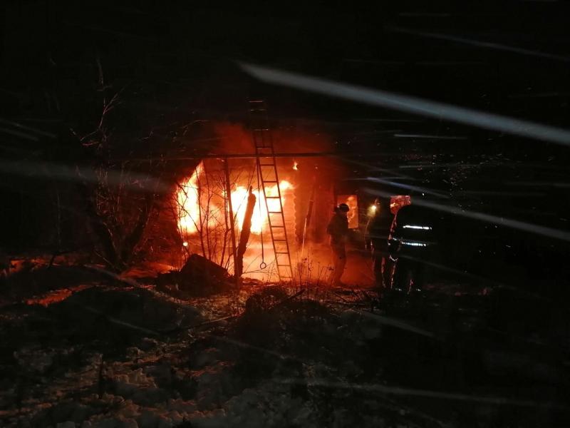 В сгоревшем доме в Самарской области погибла женщина