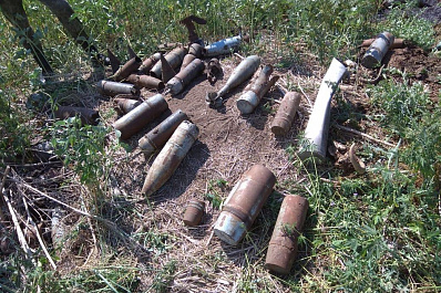 Схрон с боеприпасами обнаружили сотрудники ФСБ в Самарской области