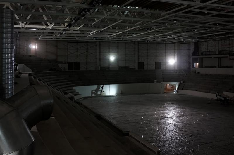 В новом Дворце спорта в Самаре началась отделка помещений и ледовой арены 