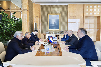 Сила в кооперации: Вячеслав Федорищев и Рустам Минниханов обсудили вопросы сотрудничества на межрегиональном уровне 