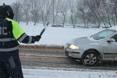 Из-за снегопада в Самарской области увеличилось количество ДТП