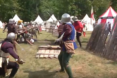 Путешествие в XV век: в Сергиевском районе прошел фестиваль исторической реконструкции