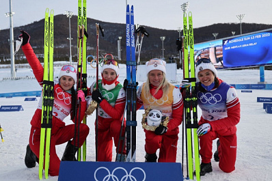 Золото в лыжной эстафете, борьба фигуристов в ритм-танце: итоги 8-го дня Олимпиады в Пекине