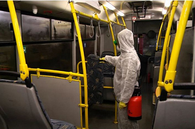 Дезинфекция против вирусов: как обрабатывают общественный транспорт в Самаре?
