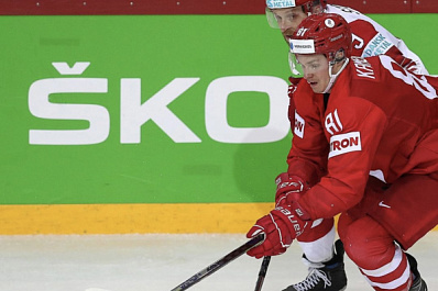 На ЧМ по хоккею Россия обыграла Данию