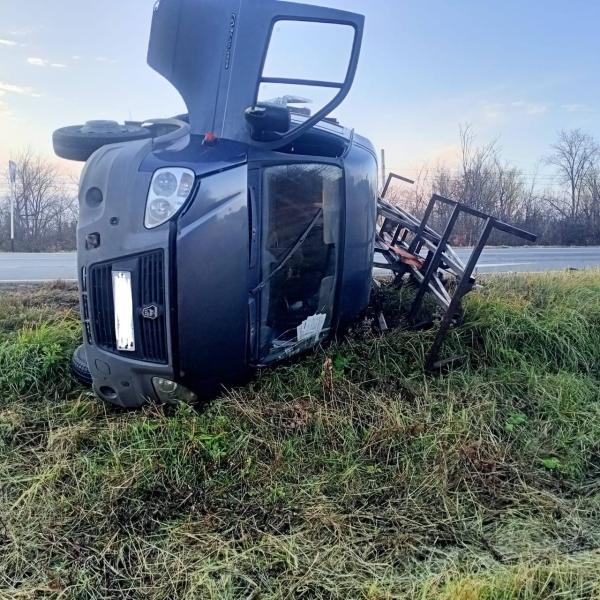 В Сызранском районе на трассе столкнулись "Газель" и легковушка