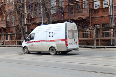 В Самаре в парке Гагарина на известный экстремальный аттракцион приехала реанимация