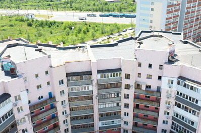 В Новокуйбышевске оценили качество обновления кровли многоэтажки с помощью дрона