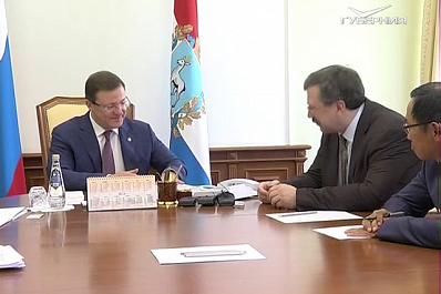 Дмитрий Азаров обсудил с заместителем руководителя ФАС развитие конкуренции в регионе