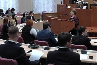 В Самарской губернской думе состоялось заседание молодежного парламента