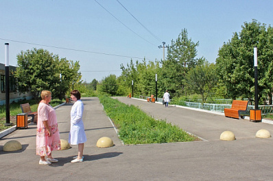  В девяти селах Ставропольского района завершились работы по благоустройству 