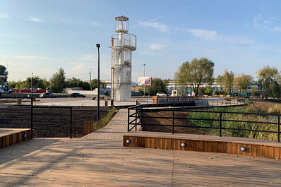 Парк на озере Крымское становится знаковым местом в Кинеле 