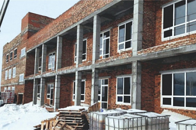 Строительство нового корпуса Южного пансионата в Пестравском районе вышло на новый этап