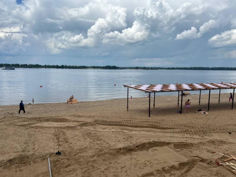 Самарцы пожаловались на отсутствие раздевалок на пляжах 