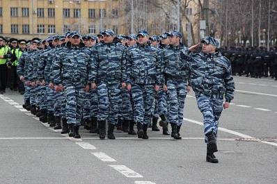 Сегодня на площади Куйбышева самарская полиция продемонстрирует всю свою силу