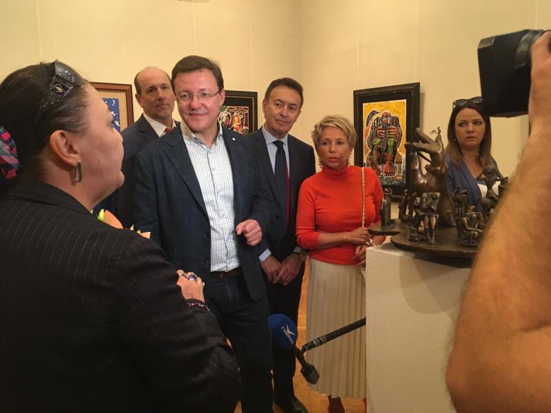 В Самаре открылась выставка Зураба Церетели