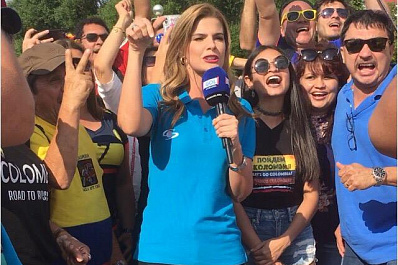 Известная колумбийская телеведущая приехала в Самару на несколько дней