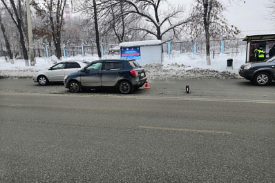 В Самаре иномарка сбила 80-летнюю бабушку-нарушительницу