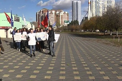 Сделаем Самару чище!: молодежь провела в городе экологическую акцию