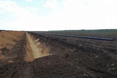 Строительство оросительной системы в Безенчукском районе идет полным ходом 