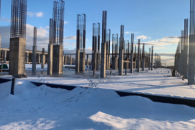 Строительство футбольного манежа у "Солидарность Самара Арены" вышло на новый этап