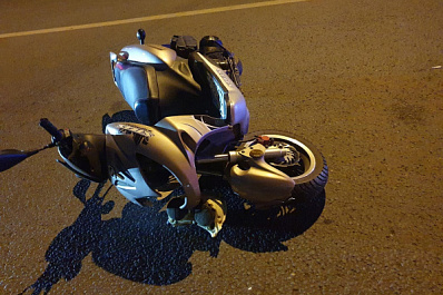 В Самаре в ДТП с иномаркой разбилась пассажирка мопеда