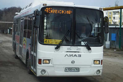 Маршрут автобуса № 45 изменится в Самаре со среды